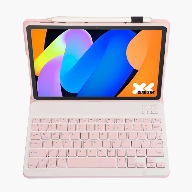 For Lenovo Xiaoxin Pad 11 inch 2025 AM31 Ultra-thin Detachable Bluetooth Keyboard Leather Tablet Case