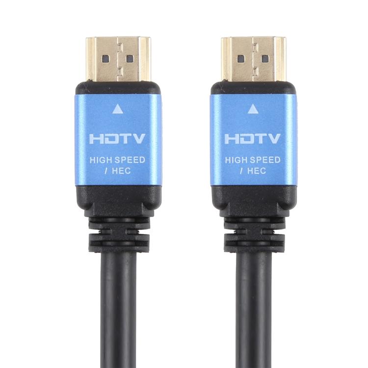 HDTV 2.0 Version 4K Full HD High Speed 19 Pin Male to 19 Pin Male Connector Cable, Length:5m - Black