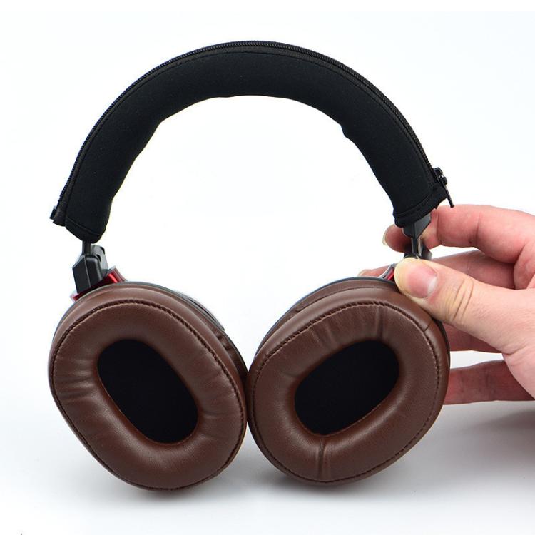 For Audio Technica ATH-MSR7 Neoprene Zipper Headband Cushion Pad Replacement Parts