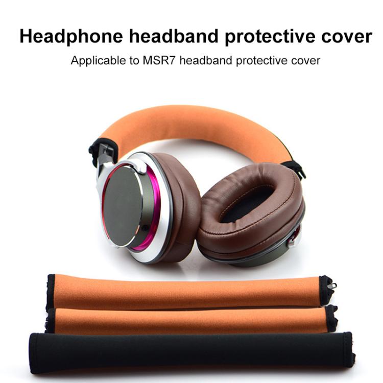 For Audio Technica ATH-MSR7 Neoprene Zipper Headband Cushion Pad Replacement Parts