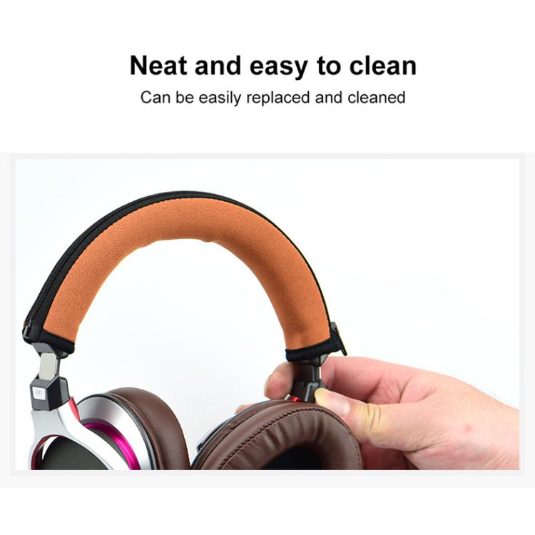 For Audio Technica ATH-MSR7 Neoprene Zipper Headband Cushion Pad Replacement Parts