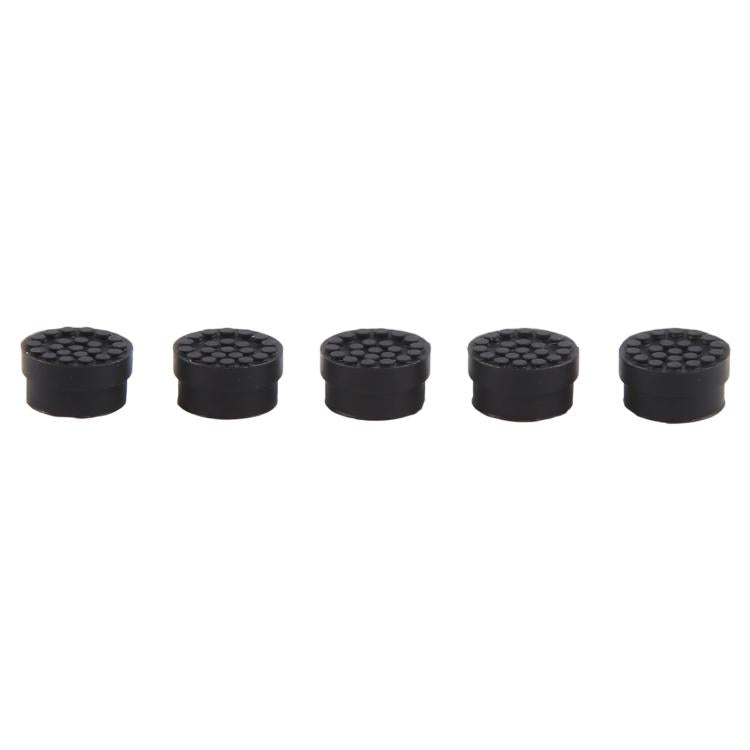 For HP 5pcs Mouse Cap, Diameter 0.4 x 0.5cm - Black