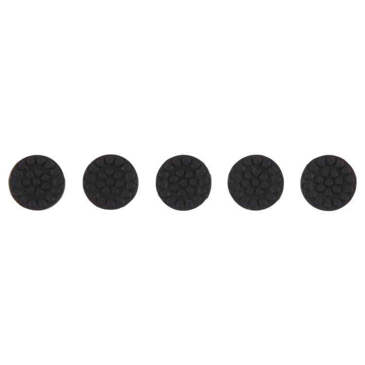 For HP 5pcs Mouse Cap, Diameter 0.4 x 0.5cm - Black