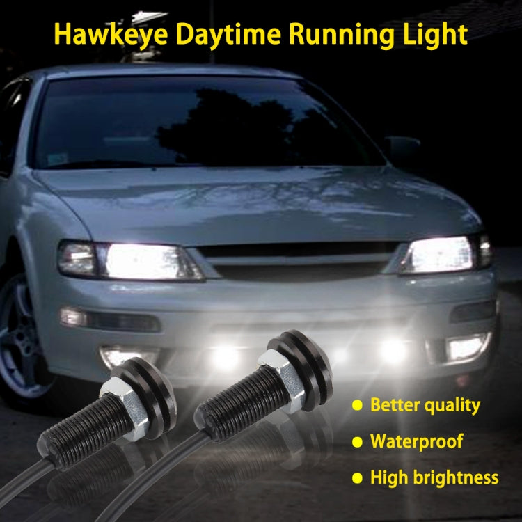 10 PCS 23mm 6LEDs SMD-5730 DC9-80V Motorcycle Eagle Eye Light