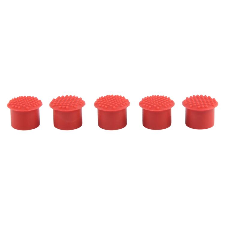 For Lenovo IBM 5pcs Mouse Cap, Diameter 0.4 x 0.5cm - Red