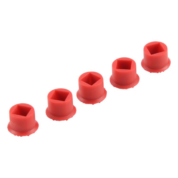 For Lenovo IBM 5pcs Mouse Cap, Diameter 0.4 x 0.5cm - Red