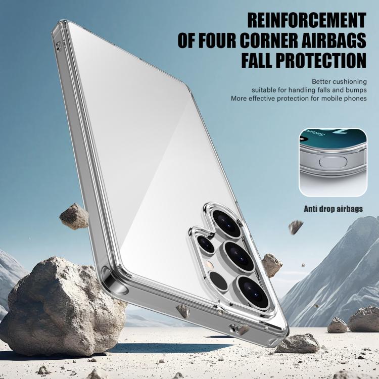 For Samsung Galaxy S25 5G iPAKY Aurora Series Shockproof PC + TPU Protective Phone Case