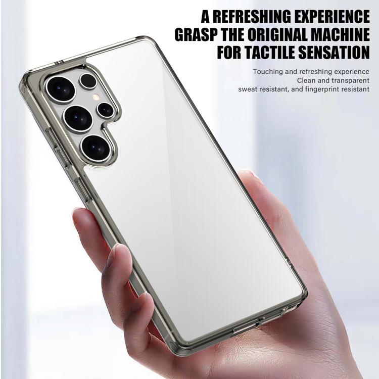 For Samsung Galaxy S25 5G iPAKY Aurora Series Shockproof PC + TPU Protective Phone Case