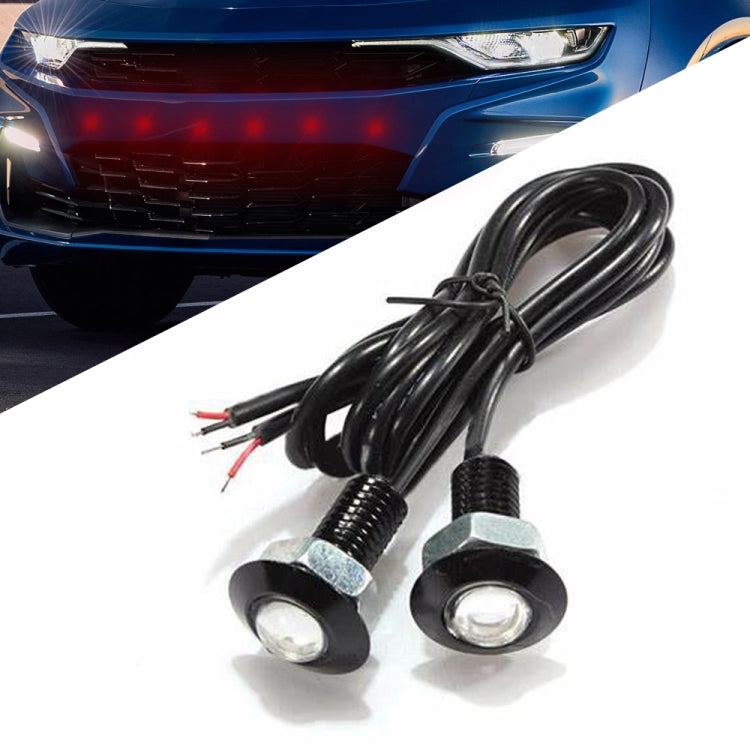 10 PCS 18mm 1.5W DC9-80V Motorcycle Eagle Eye Light Single Lens