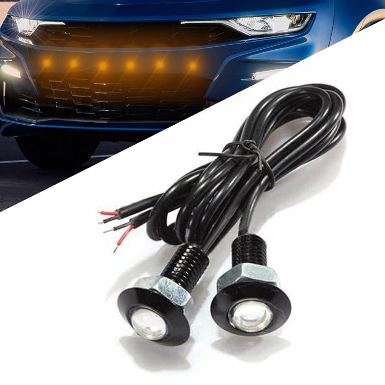 10 PCS 18mm 1.5W DC9-80V Motorcycle Eagle Eye Light Single Lens