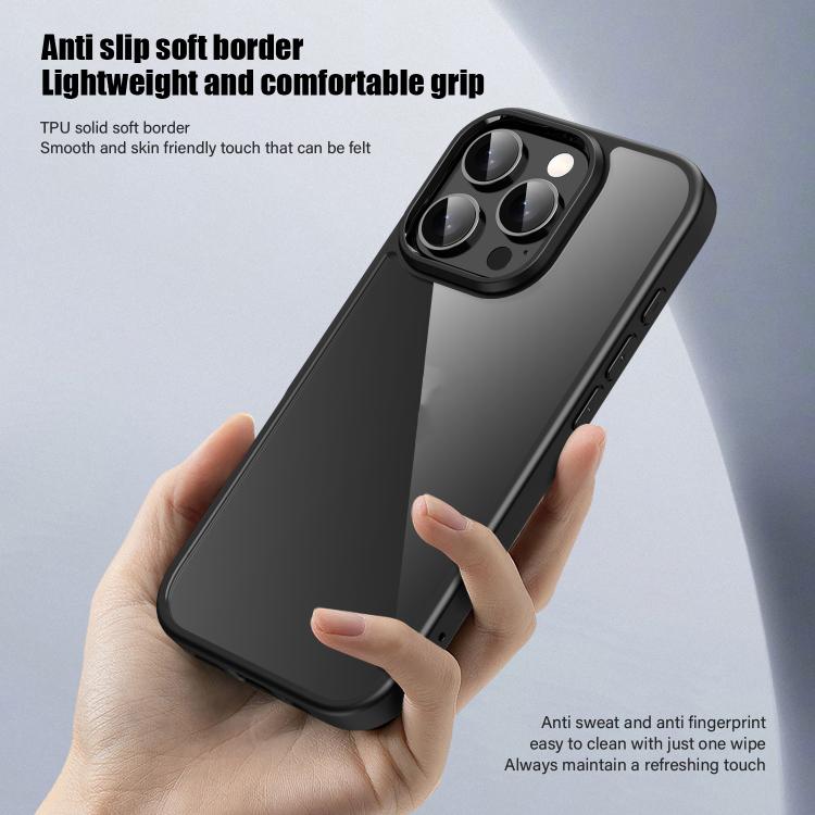 For iPhone 16 Pro Max iPAKY Bright Color Series Shockproof PC+TPU Phone Case