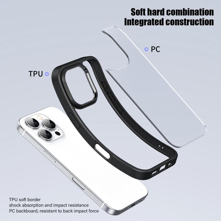 For iPhone 16 Pro Max iPAKY Bright Color Series Shockproof PC+TPU Phone Case
