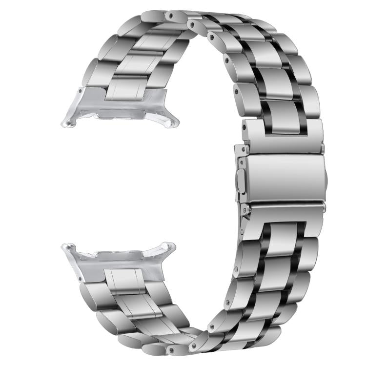For Samsung Galaxy Watch8 / Watch8 Classic Five Beads Stainless Steel Metal Watch Band