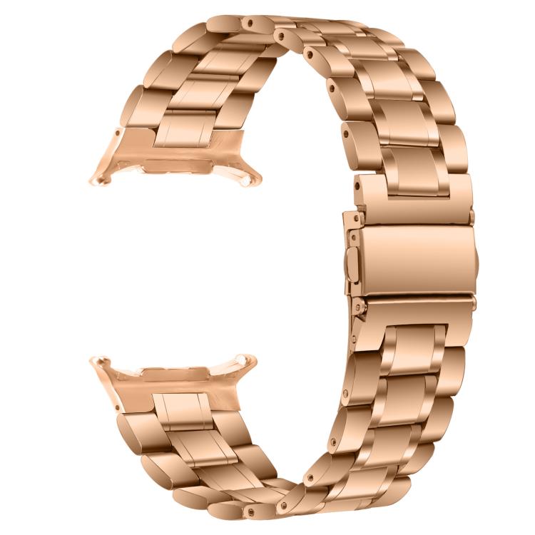 For Samsung Galaxy Watch8 / Watch8 Classic Five Beads Stainless Steel Metal Watch Band