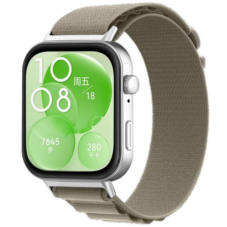 For Huawei Watch Fit3 / Fit4 / Fit4 Pro xDfind Nylon Loop Sport Watch Band