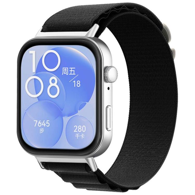 For Huawei Watch Fit3 / Fit4 / Fit4 Pro xDfind Nylon Loop Sport Watch Band