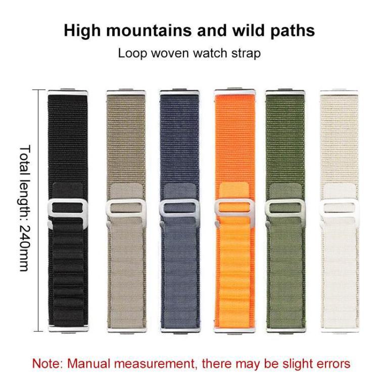 For Huawei Watch Fit3 / Fit4 / Fit4 Pro xDfind Nylon Loop Sport Watch Band
