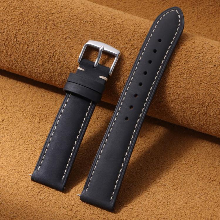 20mm xDfind Retro Crazy Horse Texture Leather Watch Band