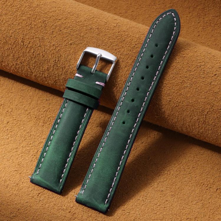 20mm xDfind Retro Crazy Horse Texture Leather Watch Band