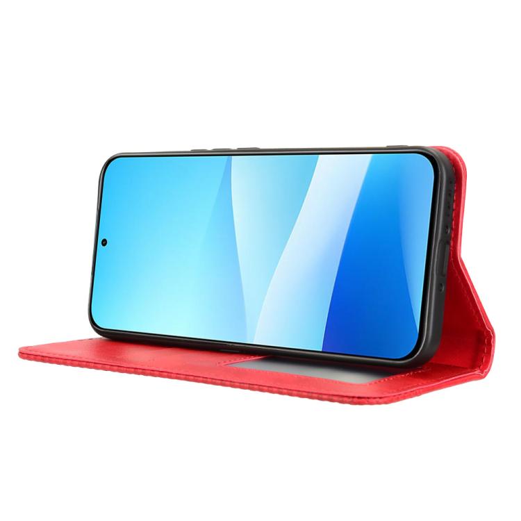 For Meizu Note 16 Pro 5G Magnetic Buckle Retro Texture Leather Phone Case