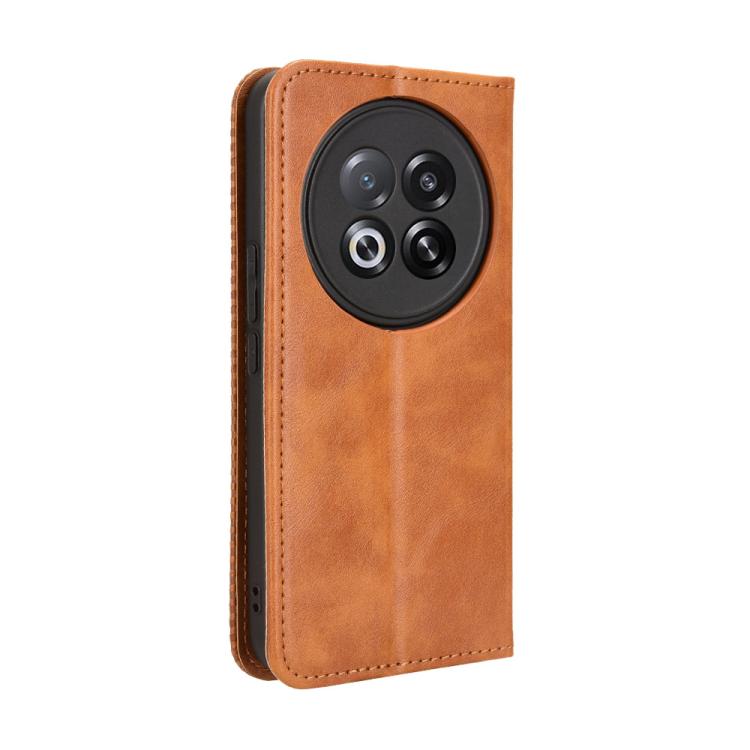 For Meizu Note 16 Pro 5G Magnetic Buckle Retro Texture Leather Phone Case