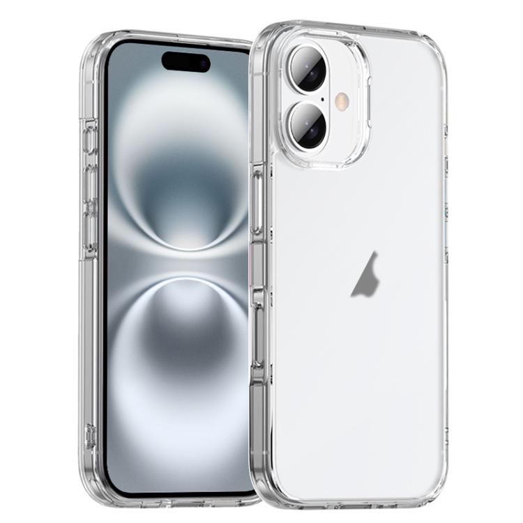 For iPhone 16 iPAKY Phantom Series Shockproof PC+TPU Phone Case