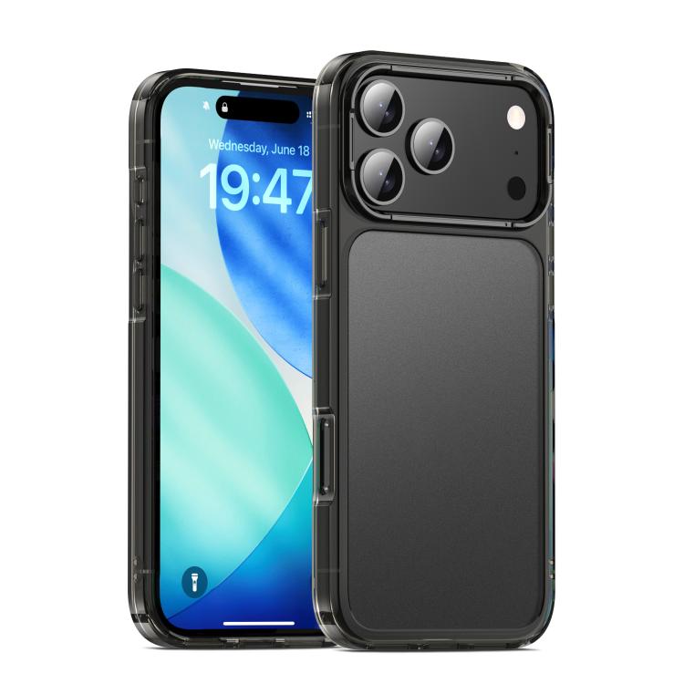 For iPhone 17 Pro iPAKY Phantom Series Shockproof PC+TPU Phone Case