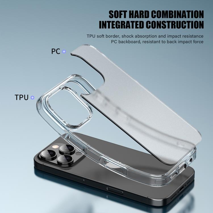 For iPhone 16 Plus iPAKY Phantom Series Shockproof PC+TPU Phone Case