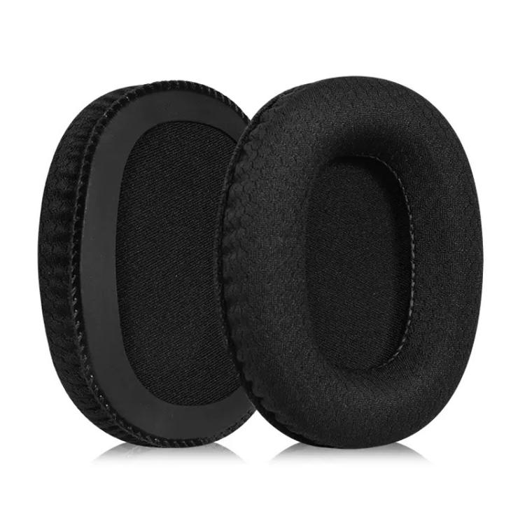 2pcs Sponge Earmuffs Replacement Earpads For Marshall Monitor, Model:Football Net - Black