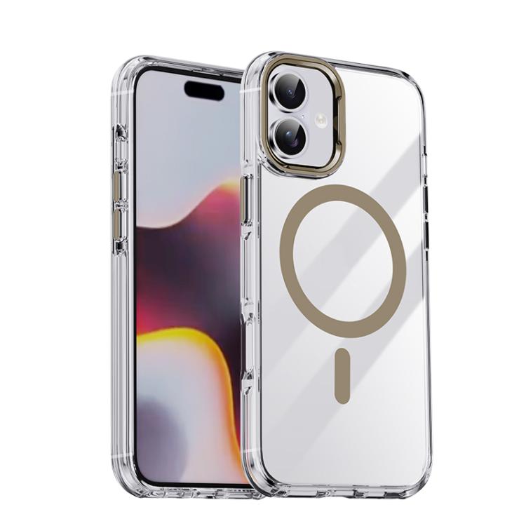 For iPhone 16 Plus iPAKY Mingxing Series MagSafe Magnetic Shockproof PC+TPU Phone Case
