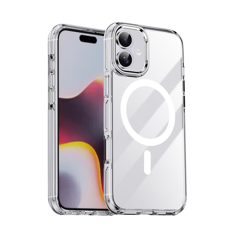 For iPhone 16 iPAKY Mingxing Series MagSafe Magnetic Shockproof PC+TPU Phone Case