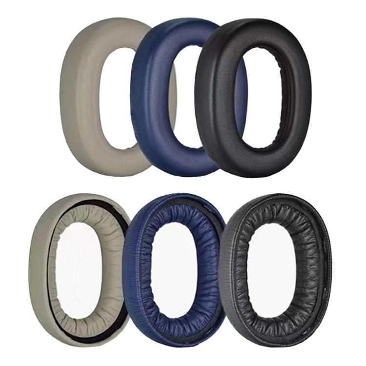 1 Pair Protein Leather Earpads For Jabra Elite 85H