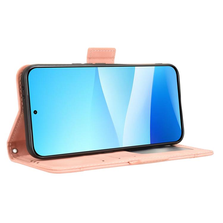 For Meizu Note 16 Pro 5G Skin Feel Calf Texture Card Slots Leather Phone Case