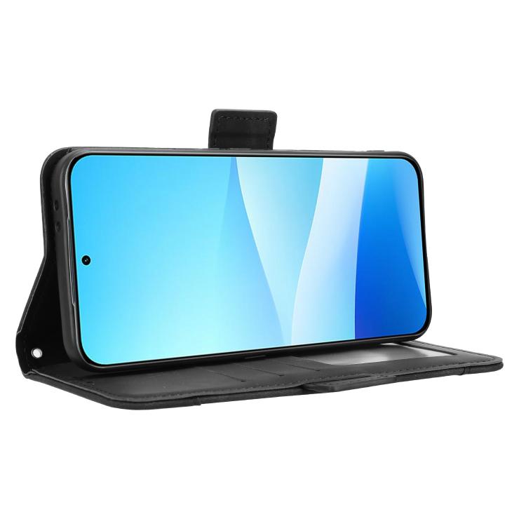 For Meizu Note 16 Pro 5G Skin Feel Calf Texture Card Slots Leather Phone Case