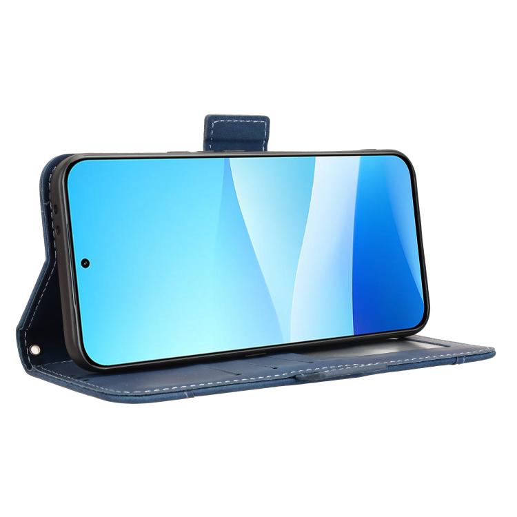 For Meizu Note 16 Pro 5G Skin Feel Calf Texture Card Slots Leather Phone Case