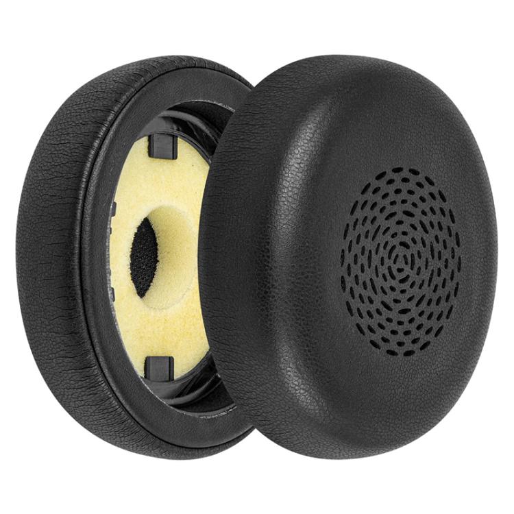 1 Pair Protein Leather Earpads For Jabra Evolve2 75