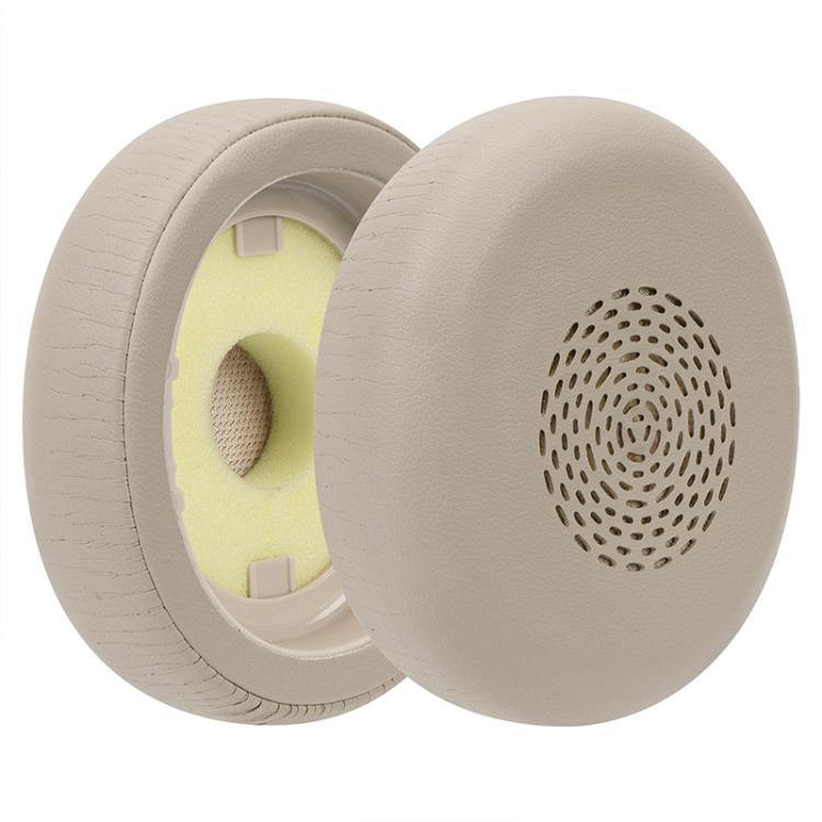 1 Pair Protein Leather Earpads For Jabra Evolve2 75