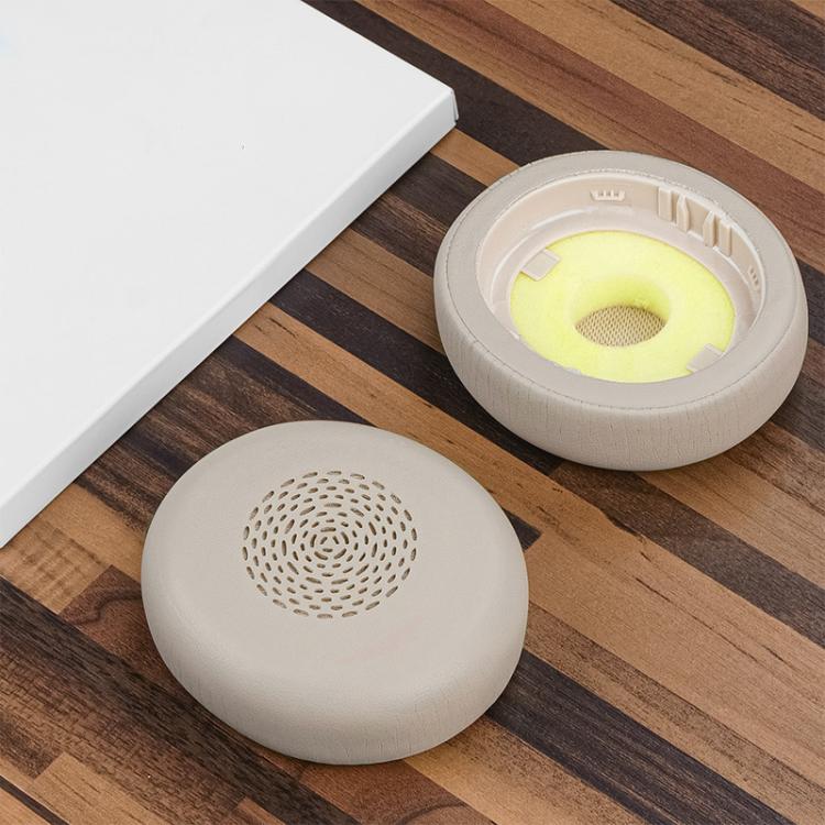 1 Pair Protein Leather Earpads For Jabra Evolve2 75