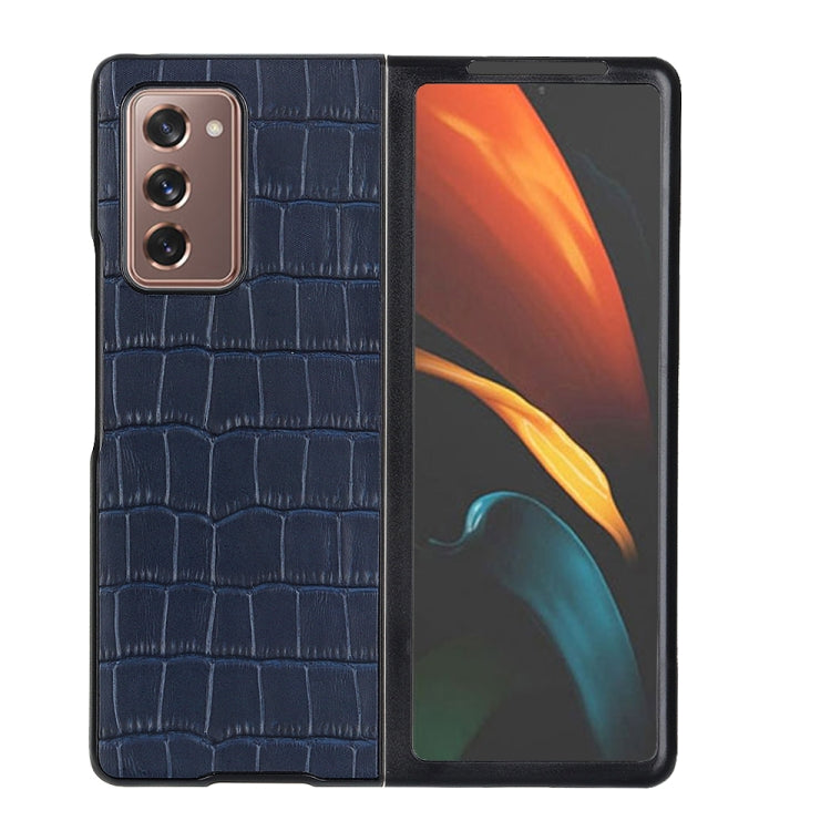 For Samsung Galaxy Z Fold2 5G Crocodile Texture Shockproof Protective Case