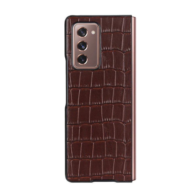 For Samsung Galaxy Z Fold2 5G Crocodile Texture Shockproof Protective Case