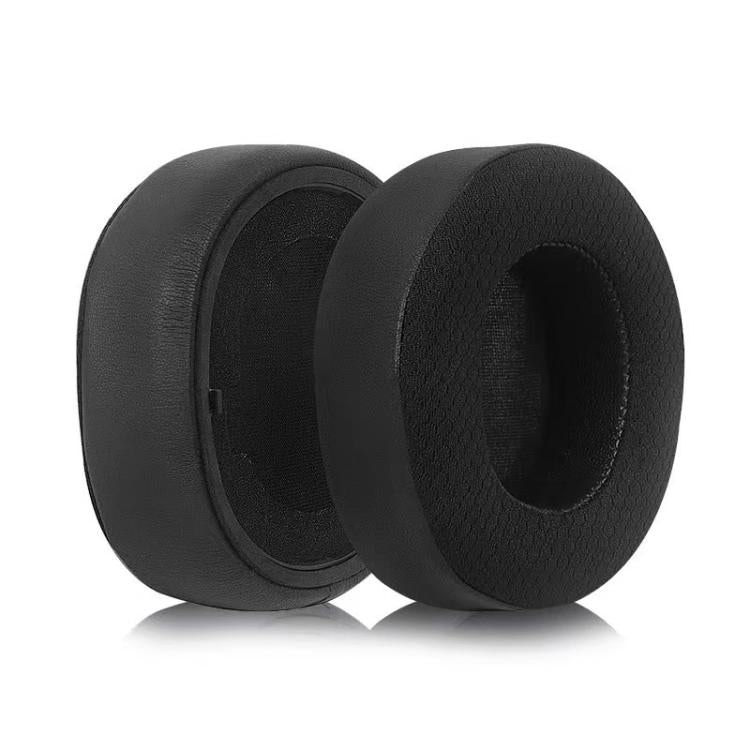2pcs  Football Net Ice Sensation Leather Earpads For SteelSeries Nova Pro - Black