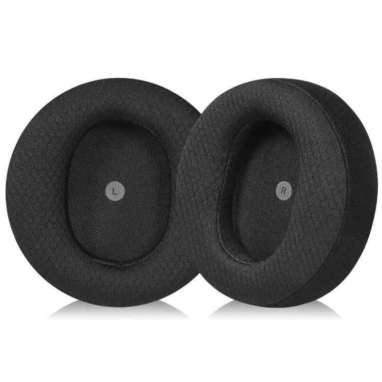 1 Pair Sponge Earmuffs Replacement Earpads For Audeze Maxwell, Model:Football Net - Black
