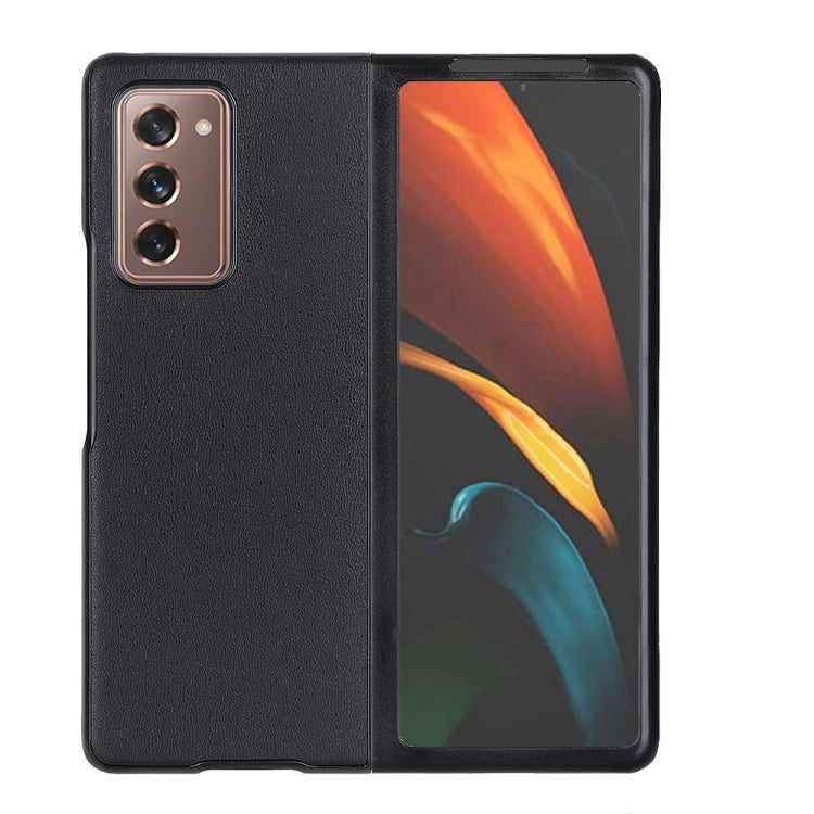 For Samsung Galaxy Z Fold2 5G Lambskin Texture Shockproof Protective Case
