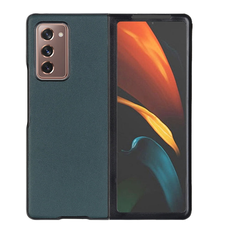 For Samsung Galaxy Z Fold2 5G Lambskin Texture Shockproof Protective Case
