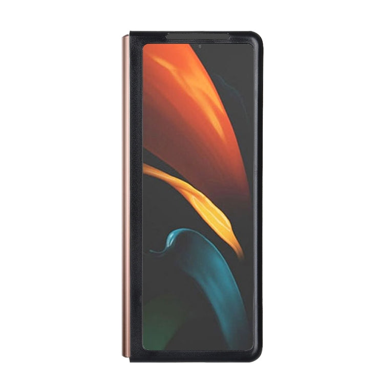For Samsung Galaxy Z Fold2 5G Lambskin Texture Shockproof Protective Case