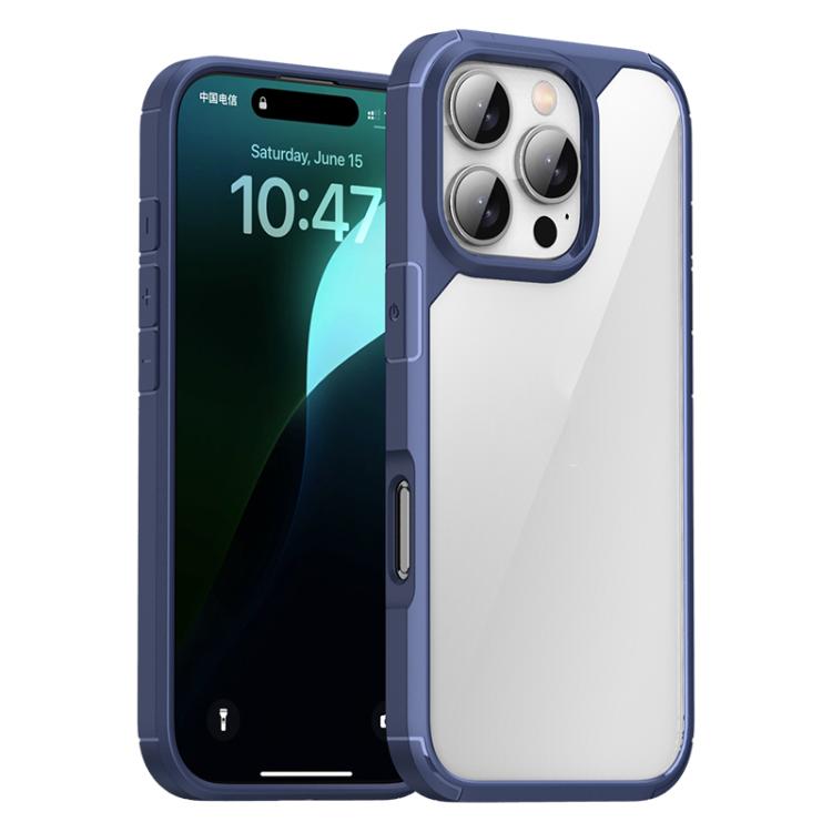For iPhone 16 Pro Max iPAKY YJ Series Transparent PC+TPU Phone Case