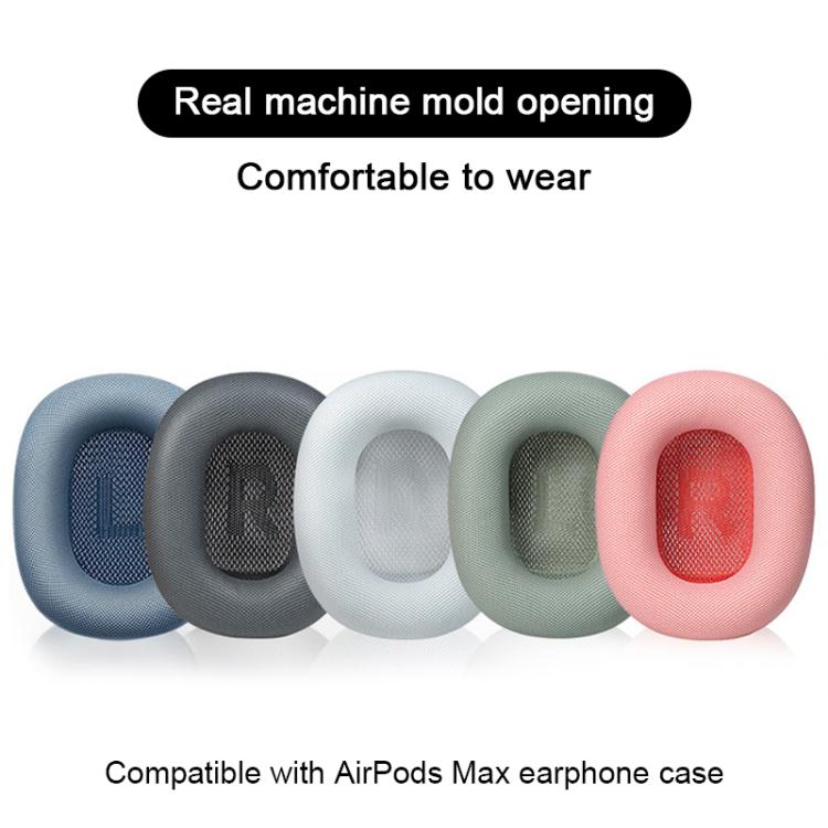 For Apple AirPods Max 2pcs Roller Cloth Magnetic Earphone Covers