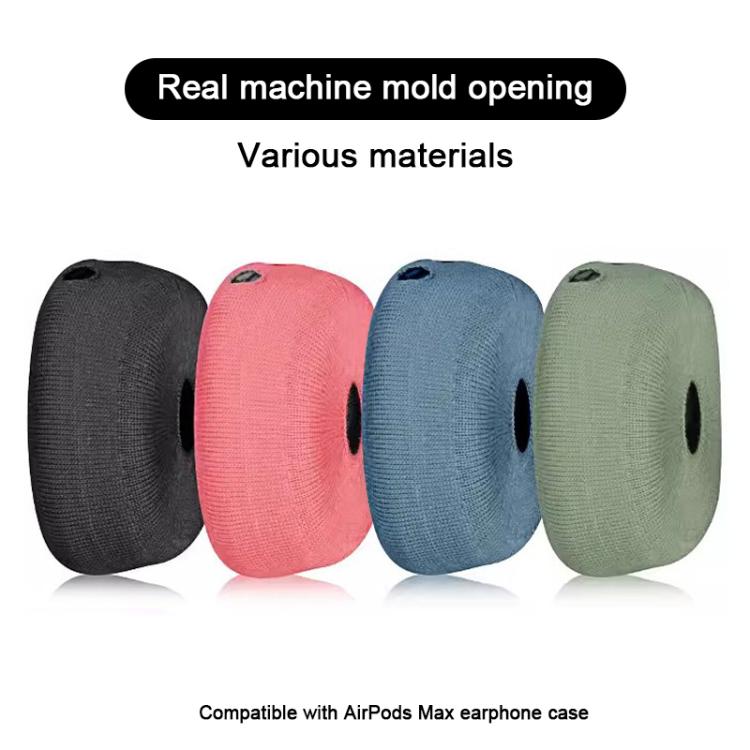 For Apple AirPods Max 2pcs Knitted Earphone Dust Cover