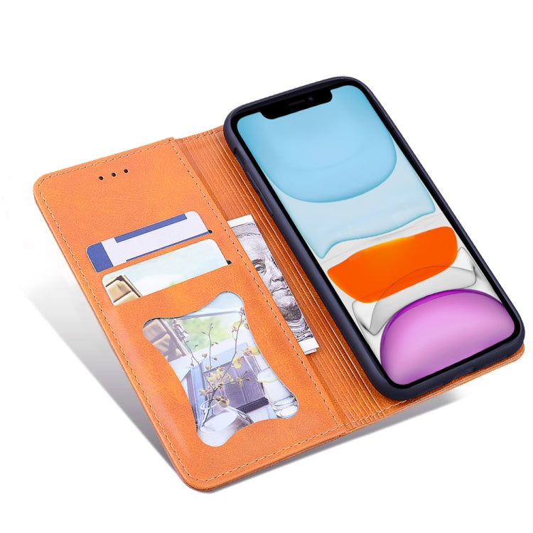 For iPhone 11 Pro Business Stitching Horizontal Flip Leather Case with Double Folding & Bracket & Card Slots & Photo Frame & Wallet