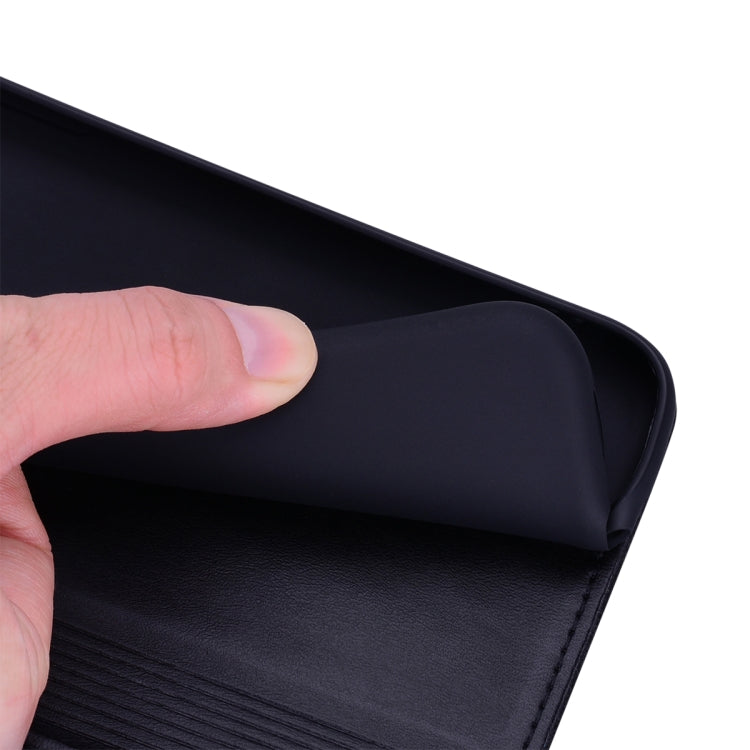 For iPhone 11 Pro Max Business Stitching Horizontal Flip Leather Case with Double Folding & Bracket & Card Slots & Photo Frame & Wallet